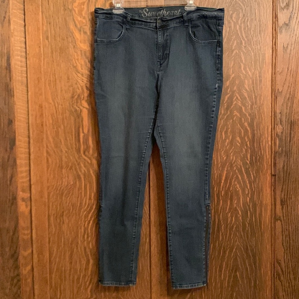 Old Navy Sweetheart skinny jeans Y2K 16